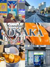 แนะนำสถานที่เที่ยวสำคัญ ร้านอาหาร คาเฟ่ Osaka 🏯