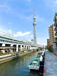 東京　東京観光　すみだリバーウォーク　なんておしゃれなんだ！