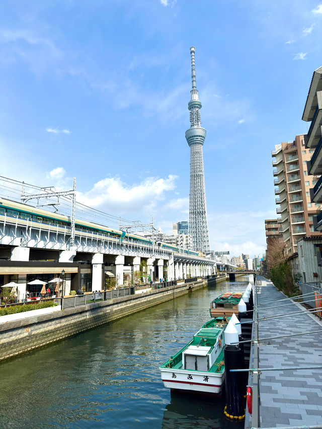 東京　東京観光　すみだリバーウォーク　なんておしゃれなんだ！