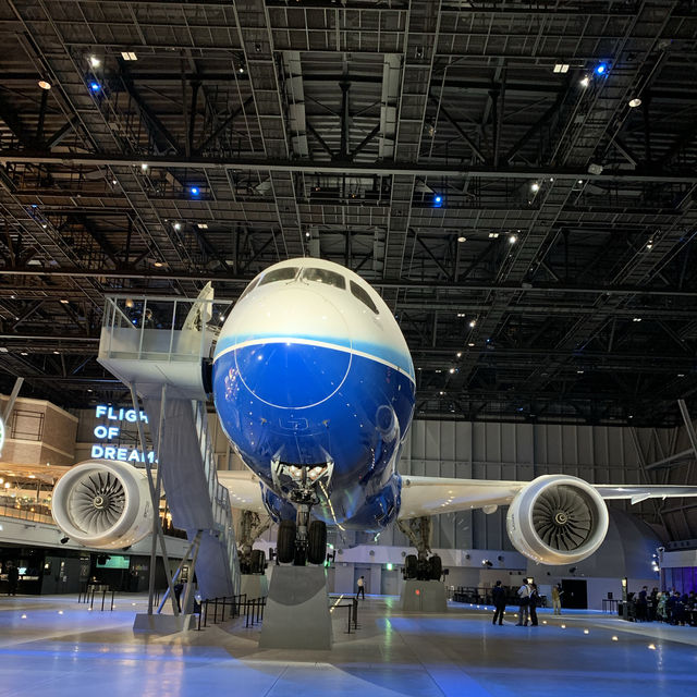 飛行機丸ごと体験できる？！