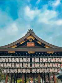 Yasaka Shrine in Gion district, Kyoto ⛩️🎎