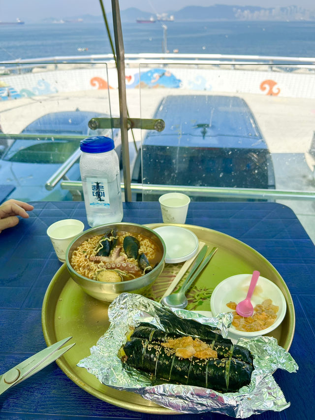 【釜山グルメ】海女さんが獲った新鮮な海の幸を堪能🐙