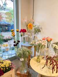 🌼 คาเฟ่ดอกไม้สุดคิ้วท์ #ปากคลองตลาด  💖👀 