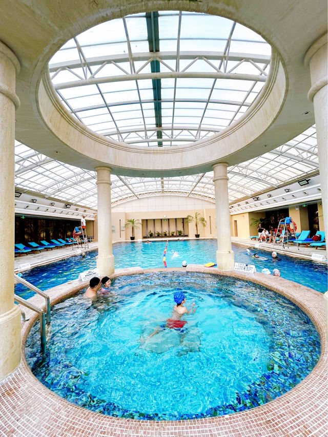 Great Pool and Facilities at Radisson Blu Hotel Shanghai New World