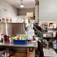 Local Delights at Chong Choon Cafe: Sarawak Laksa and Milk Tea