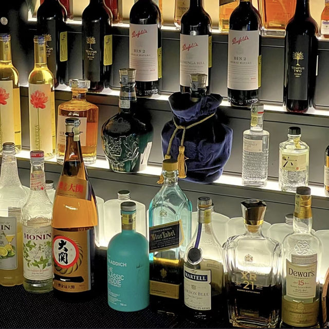 JB Hidden bar for a cozy Girls' night out!