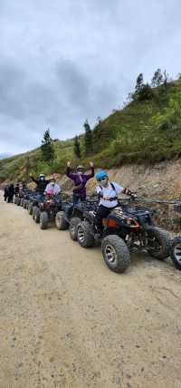 ATV Ride in Kundasang, Kicking up dust and chasing thrills!