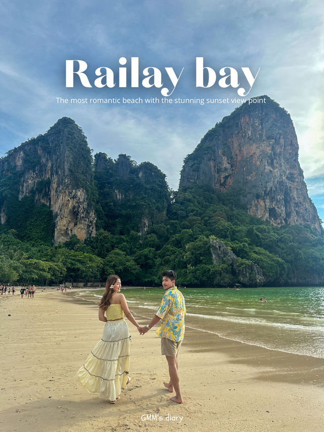 เที่ยวหาดไร่เลย์ ทะเลสวย สุดโรแมนติก 🌴🌊💕