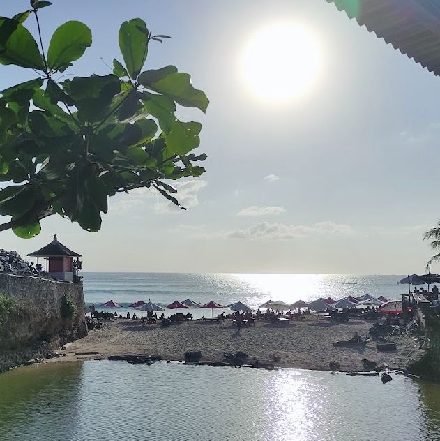 Enjoying Dreamland Beach