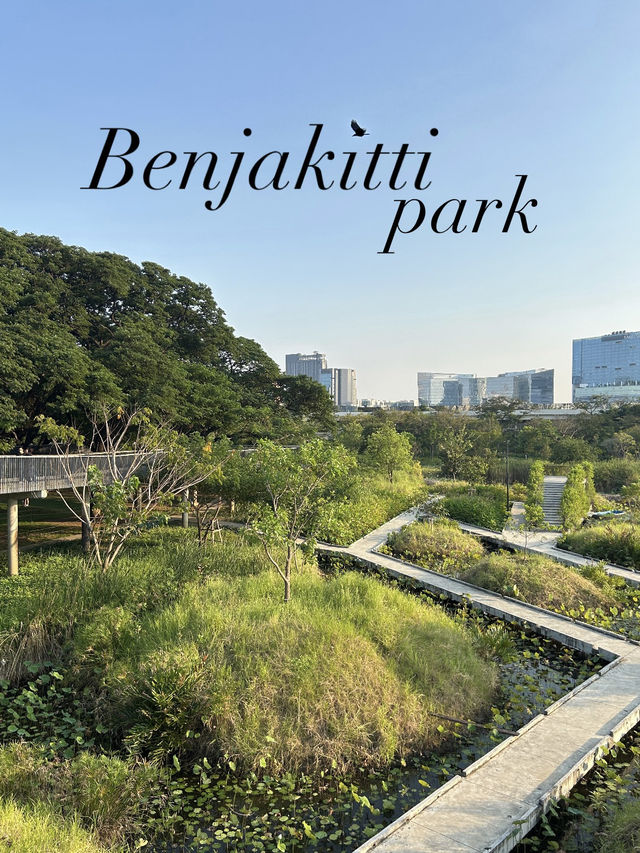 พิกัดสถานที่ถ่ายรูปสวย สวนเบญจิกิติ 🌳