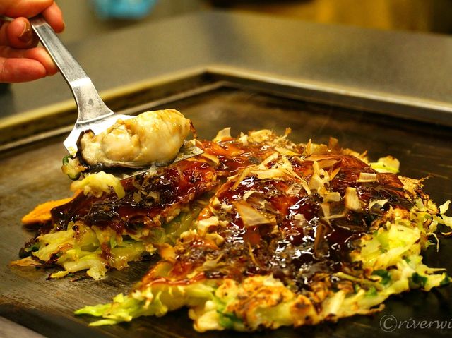 【岡山県】絶品牡蠣のお好み焼き・カキオコが食べられる「ほり　お好み焼き」