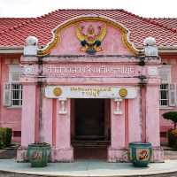 泰國叻丕_พิพิธภัณฑ์สถานแห่งชาติราชบุรี叻丕國家博物館_粉紅精緻博物館
