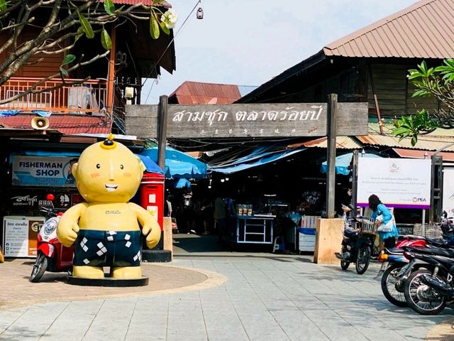 เที่ยวสามชุก ตลาด 100 ปี ที่สุพรรณบุรี