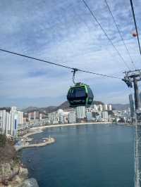 【韓国旅行】釜山 松島／ケーブルカーに乗って海の上を空中散歩