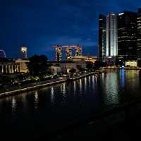 Rooftop Bar at Boat Quay with MBS View