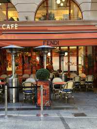 Elegant Tea Time at FENDI CAFE Omotesando