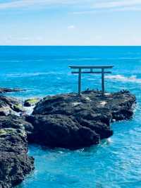 【パワースポット】 大洗磯前神社⛩海に浮かぶ絶景の鳥居🌊✨️