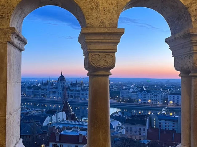 Sunrise to sunset at Budapest, Hungary 🇭🇺 