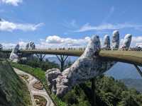 Ba Na Hills - The Hand Holding the Bridge