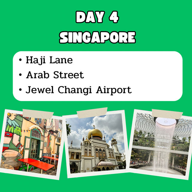 แพลนเที่ยว สิงคโปร์  4 วัน 3 คืน 🇲🇨