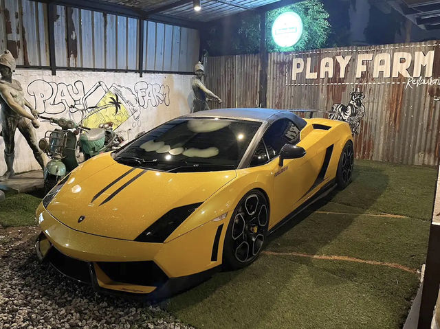 Play Farm ร้านอาหารริมน้ำสมุทรปราการ