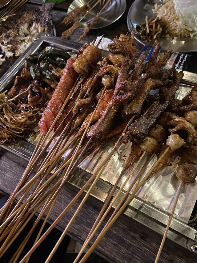 A One Piece themed BBQ store at Pyin Oo Lwin