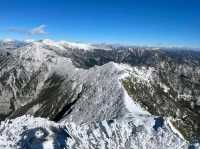美しすぎる冬の山
