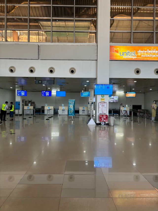 【ラオス】ルアンパバーン国際空港✈️