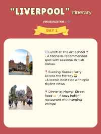 Liverpool itinerary 
