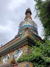 尼泊爾加德滿都著名古跡寺廟景點:猴庙स्वयम्भू महाचैत्य，適合打卡拍照📸祈福