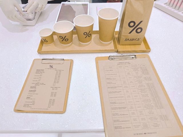 %Arabica ICONSIAM  กาแฟดี บรรยากาศดี