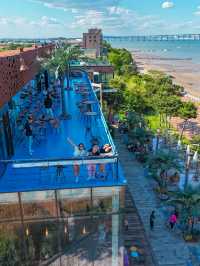 A Large Oceanic View Cafe located in Dangjin South Korea