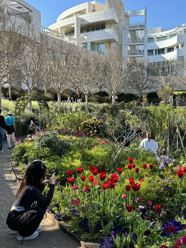 🌳 The Getty Garden, 예술과 자연의 조화!
