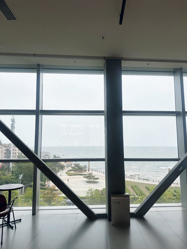 海を眺めるBOOK & CAFE ☕️中国🇨🇳青島にある蔦屋が穴場すぎる❤️
