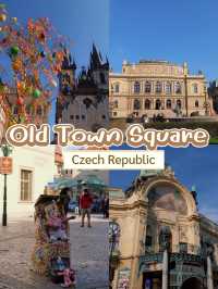 Old Town Square Prague ช่วงเทศกาลอีสเตอร์ 🥚🇨🇿