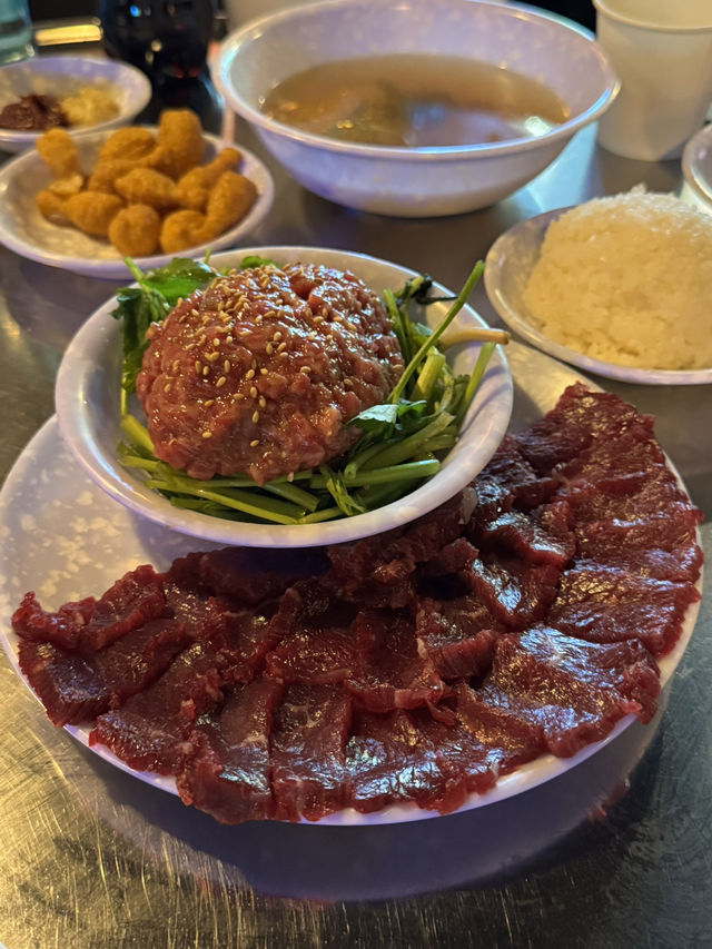 육회 좋아하는 사람이라면 정육회 경산본점 무조건 가봐야 해요
