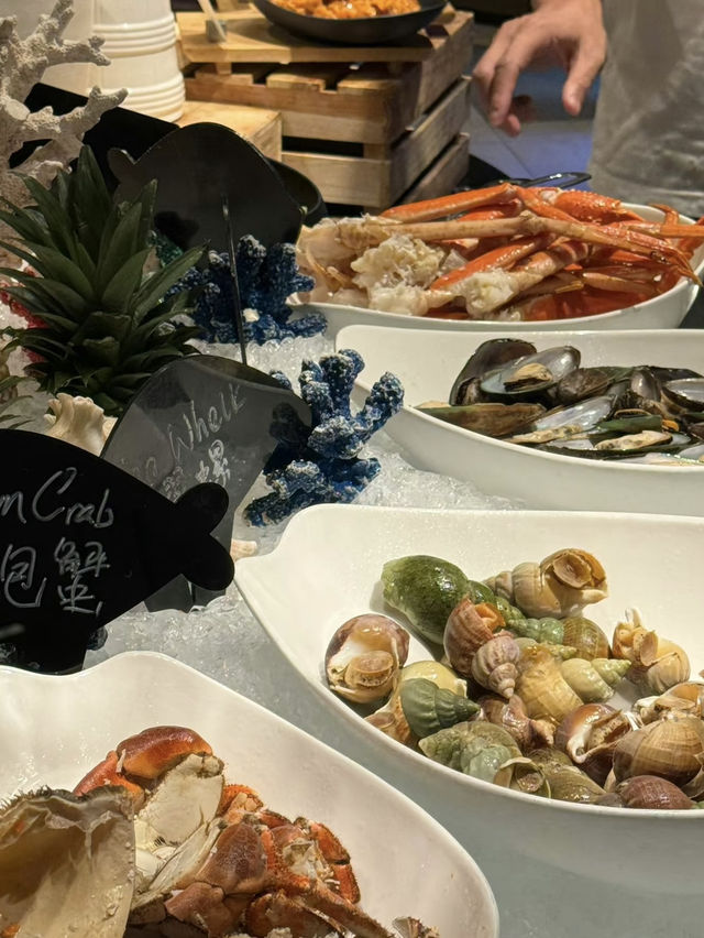 🇭🇰海洋公園萬豪酒店自助餐｜大滿足😋