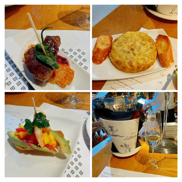 イベリコ豚の生ハムの脂が…🤤