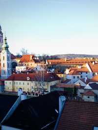 Český Krumlov Through the Castle Arch