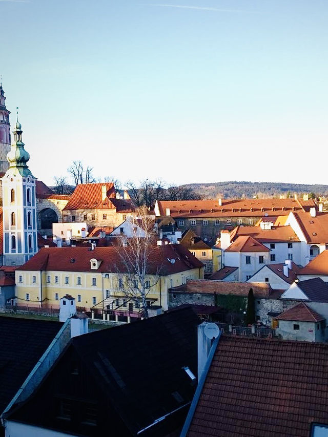 Český Krumlov Through the Castle Arch