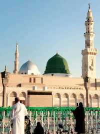 Touched by Tranquility: My First Steps in Masjid Nabawi 🕊️