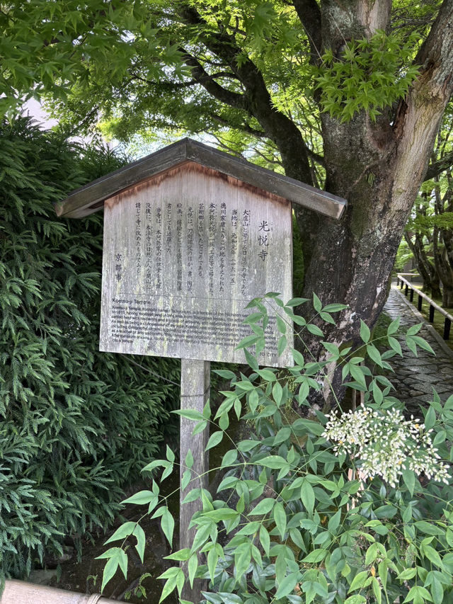 🍃 静けさに包まれた美の小径  京都・鷹峯「光悦寺」