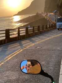 🌿 綠島三日小旅行｜海岸公路 × 夕陽 × 生魚片宵夜，屬於我的療癒逃離日記 🛵🌅🍣
