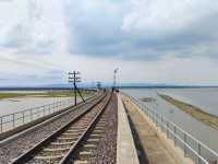 🛤️ : รถไฟลอยน้ำ เขื่อนป่าสักชลสิทธิ์ ลพบุรี