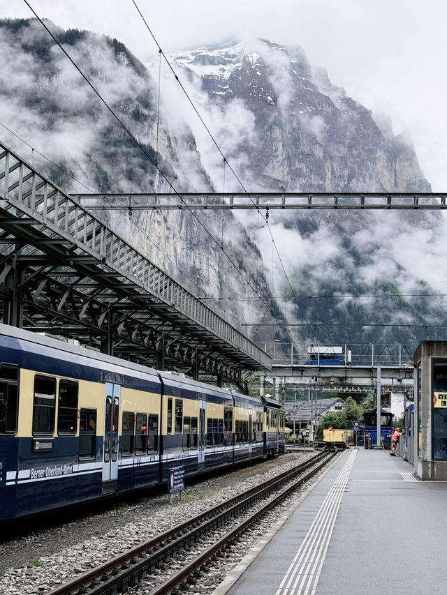 Lauterbrunnen Train Station: Gateway to the Valley of Waterfalls