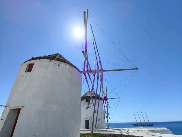 希臘Mykonos島的風車