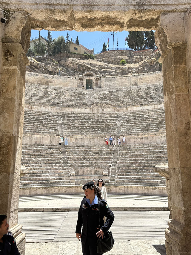約旦-安曼｜羅馬劇院Roman Theater