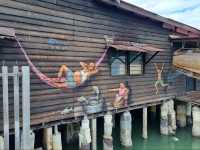 歴史と文化が息づく水上の村：Chew Jetty