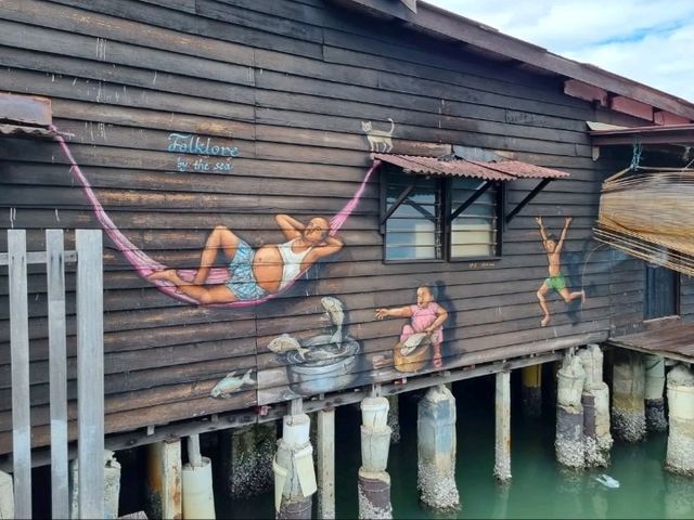 歴史と文化が息づく水上の村：Chew Jetty