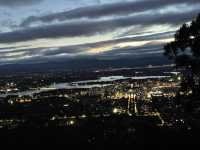 Mount Ainslie Lookout at Night – A Peaceful Glow Over Canberra